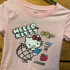 Hello Kitty Light Pink Graphic Tee for Kids